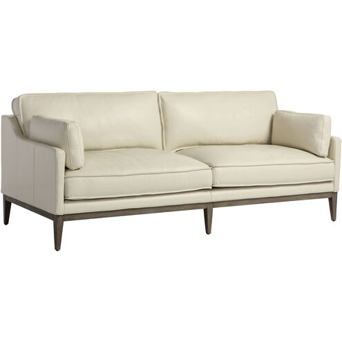 Mackenzie Astoria Cream Leather Sofa
